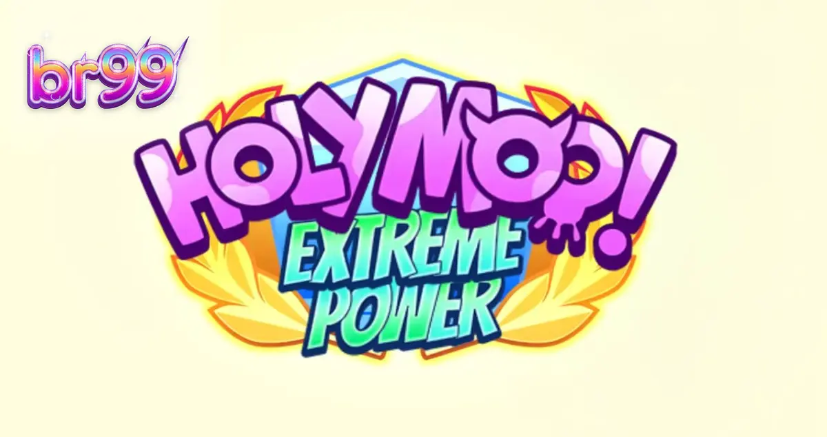 Interface do jogo Holy Moo! Extreme Power com personagens bovinos temáticos